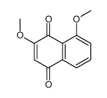 2,8-二甲氧基-1,4-萘二酮 结构式