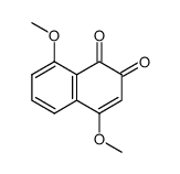 4,8-二甲氧基-1,2-萘二酮 结构式