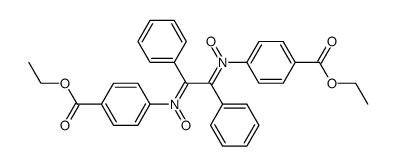 α,α'-Binitrone, N,N'-bis(p-carboxyphenyl)-α,α'-diphenyl-, diethyl ester (2CI) 结构式