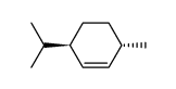 rel-(3R*,6S*)-3-Methyl-6-isopropyl-1-cyclohexene 结构式