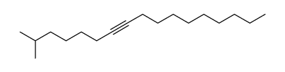 7-Heptadecyne, 2-methyl- 结构式