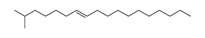 7-Octadecene, 2-methyl-, (7E)- 结构式