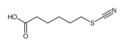 6-硫氰基己酸 结构式