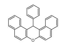 14H-Dibenzo[a,j]xanthene, 14-phenyl- 结构式