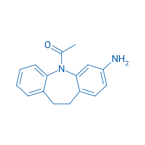 3-氨基-5-乙酰基亚氨基二苄 结构式