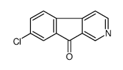 7-氯-9H-茚并[2,1-C]吡啶-9-酮 结构式