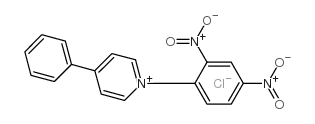 1-(2,4-二硝基苯基)-4-苯基吡啶鎓氯化物 结构式