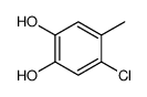4-氯-5-甲基苯-1,2-二醇 结构式