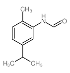 5-异丙基-2-甲基苯基甲酰胺 结构式