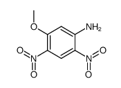5-甲氧基-2,4-二硝基苯胺 结构式