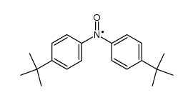 bis(4-tert-butylphenyl)aminoxyl radical 结构式