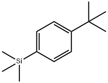 4-(叔丁基)苯基三甲基硅烷 结构式
