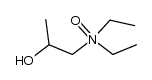 2-Propanol, 1-(diethyloxidoamino)- 结构式