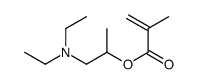 2-(diethylamino)-1-methylethyl methacrylate 结构式