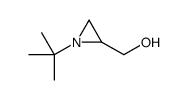 2-Aziridinemethanol, 1-(1,1-dimethylethyl)- 结构式