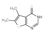 5,6-二甲基噻吩并[2,3-d]嘧啶-4(3H)-硫酮 结构式