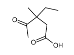 3-乙基-3-甲基-4-氧代戊酸 结构式