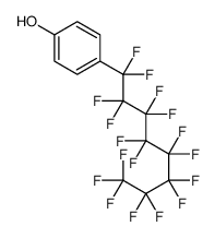 4-(十七氟辛基)苯酚 结构式