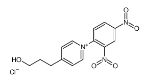Pyridinium, 1-(2,4-dinitrophenyl)-4-(3-hydroxypropyl)-, chloride (1:1) 结构式