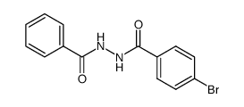 N-benzoyl-4-bromobenzohydrazide 结构式
