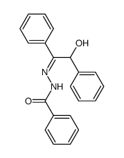 Benzoic acid, (2-hydroxy-1,2-diphenylethylidene)hydrazide, (Z)- (9CI) 结构式