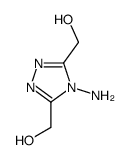 4-氨基-3,5-双(羟甲基)-1,2,4-三唑 结构式