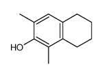 1,3-二甲基-5,6,7,8-四氢-2-萘酚 结构式