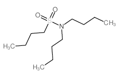 N,N-二丁基丁基磺酰胺 结构式