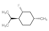 Cyclohexane, 2-fluoro-4-methyl-1-(1-methylethyl)-, (1S,2R,4R)- (9CI) 结构式