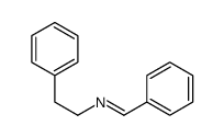 N-亚苄基苯乙胺 结构式