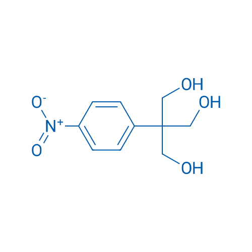 2-(羟甲基)-2-(4-硝基苯基)-1,3-丙二醇 结构式