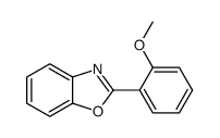 2-(2-methoxyphenyl)benzo[d]oxazole 结构式
