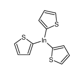 Indium, tri-2-thienyl- 结构式