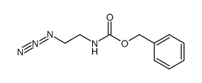 benzyl 2-azidoethylcarbamate 结构式
