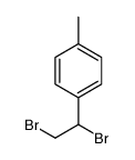 1-(1,2-二溴乙基)-4-甲基苯 结构式