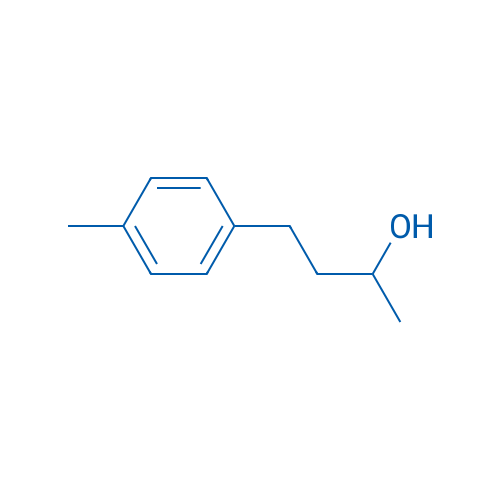 4-(对甲苯基)丁烷-2-醇 结构式