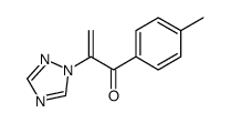 2-Propen-1-one, 1-(4-methylphenyl)-2-(1H-1,2,4-triazol-1-yl)- 结构式