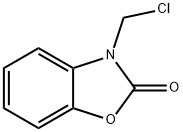 3-(氯甲基)-1,3-苯并恶唑-2-酮 结构式