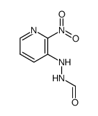 Hydrazinecarboxaldehyde, 2-(2-nitro-3-pyridinyl)- (9CI) 结构式
