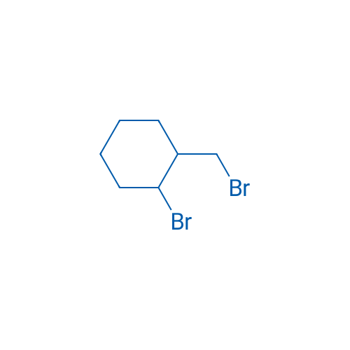 1-溴-2-(溴甲基)环己烷 结构式