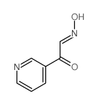 2-OXO-2-(3-PYRIDYL)ACETALDEHYDE OXIME 结构式