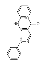Propanoicacid, 2,3-bis(2-phenylhydrazinylidene)- 结构式