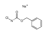 N-氯氨基甲酸苄酯钠盐 结构式