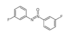 1,2-双(3-氟苯基)二氮烯-1-氧化物 结构式