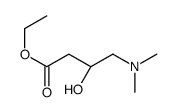 (3R)-4-(二甲氨基)-3-羟基丁酸乙酯 结构式