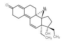 四氢孕三烯酮 结构式