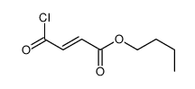 2-Butenoic acid, 4-chloro-4-oxo-, butyl ester, (2E)- 结构式