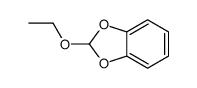 2-乙氧基-1,3-苯并二氧杂环戊烯 结构式