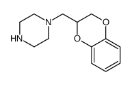 Piperazine, 1-[(2,3-dihydro-1,4-benzodioxin-2-yl)methyl]- 结构式
