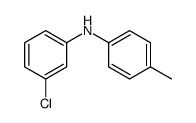 3-氯-N-(4-甲基苯基)苯胺 结构式